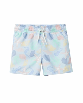 Janie and Jack Sea Life Print Swim Short boys swimwear sets, boys swim trunks