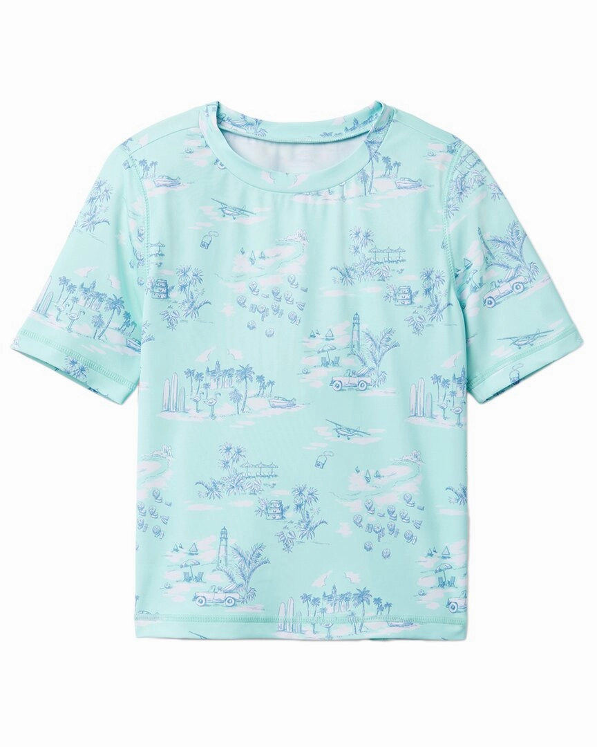 Janie and Jack Travel Toile Rashguard boys swimwear sets, boys swim trunks