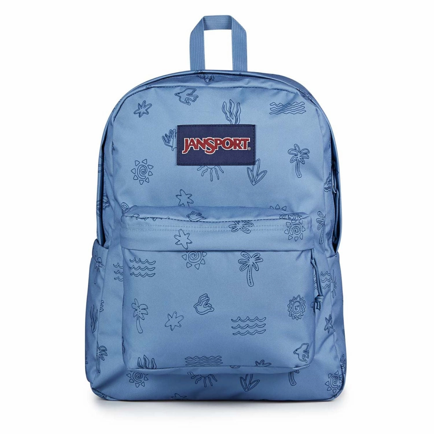 Jansport Superbreak Plus Backpack (Printed 1) Cabin Bag Packing Bag