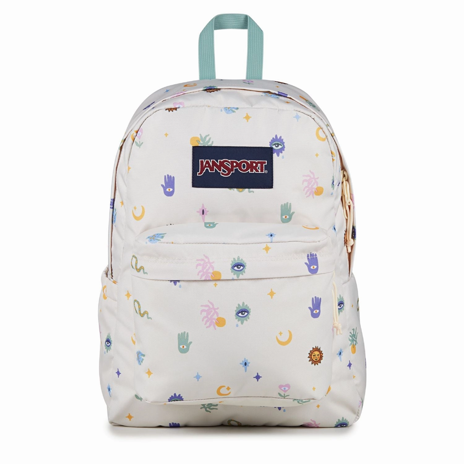Jansport Superbreak Plus Backpack (Printed 2) Multi-Purpose Travel Bag Smart Luggage Bag