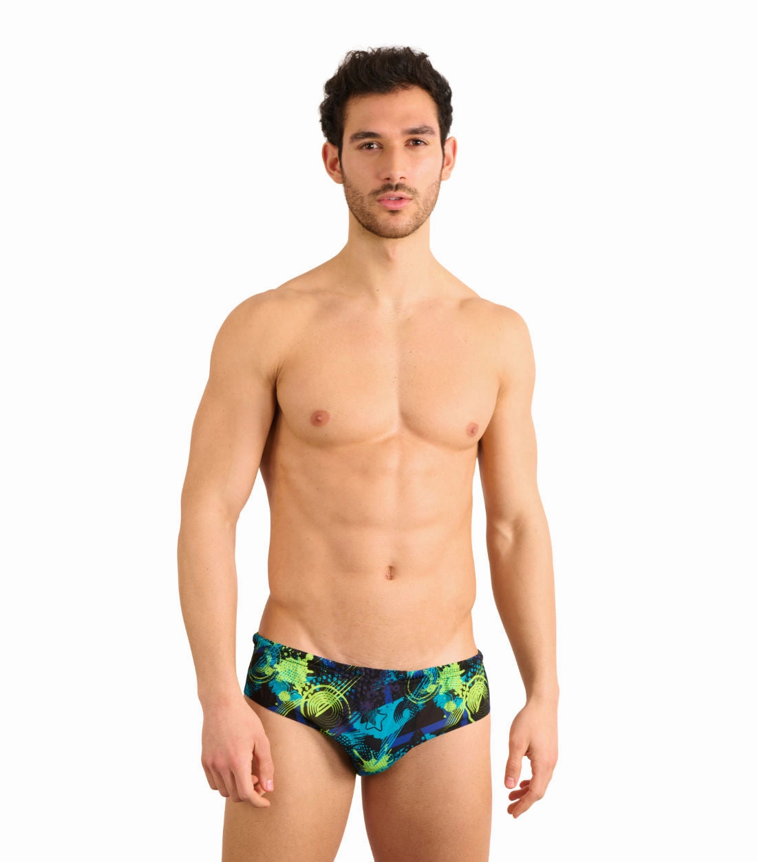 Java Tan Through Deep Waist Swim Brief
