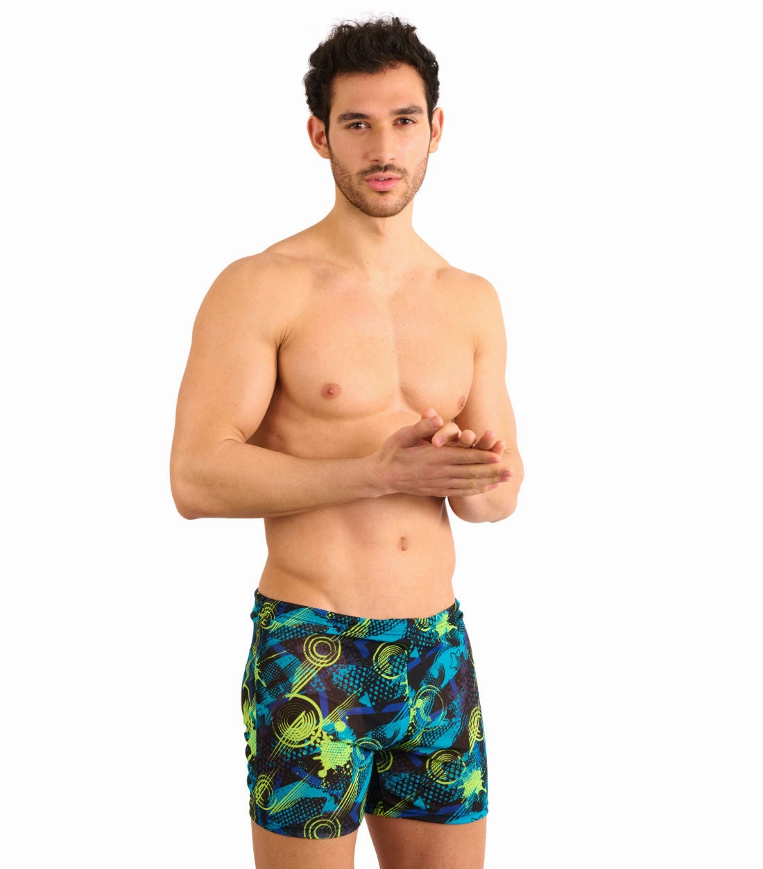 Java Tan Through Swim Shorts