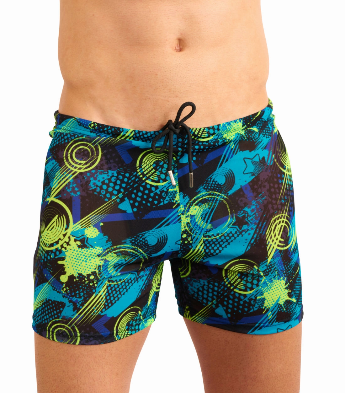 Java Tan Through Swim Shorts