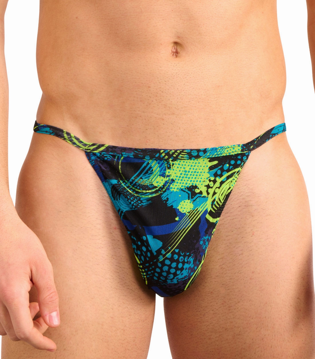 Java Tan Through Swim Tanga