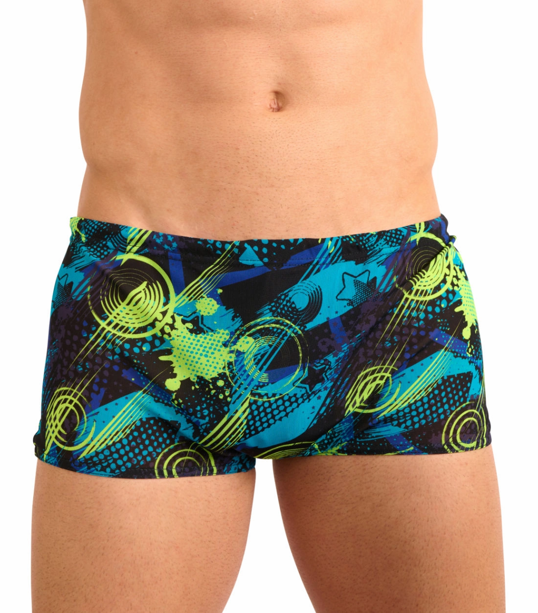 Java Tan Through Swim Trunks