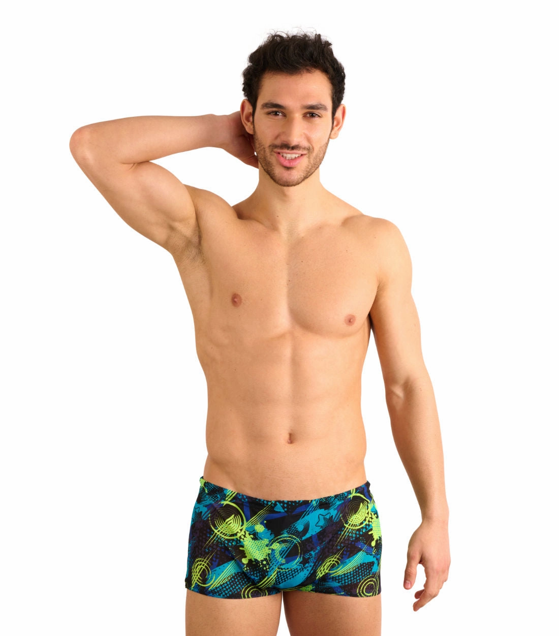 Java Tan Through Swim Trunks