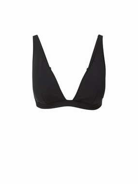 Jessica Top Black strapless swimwear tops, lightweight swim tops