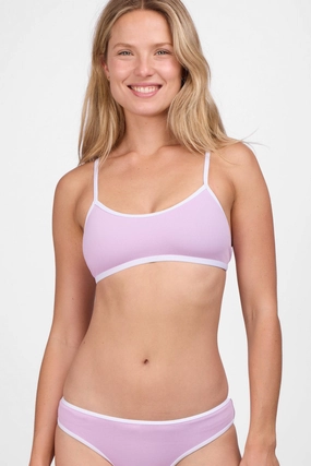 Jocelyn Bikini Top - Sour Grape Contrast affordable swimwear for all, trendy swimwear for summer