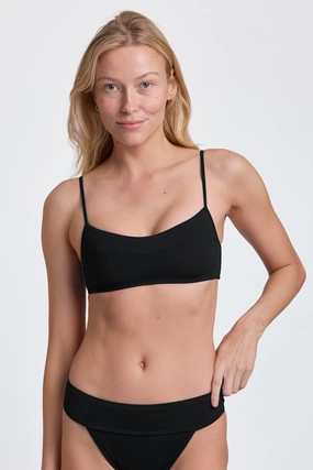 Jodie Bikini Top - Black all purpose swimwear, comfortable swimwear for everyone