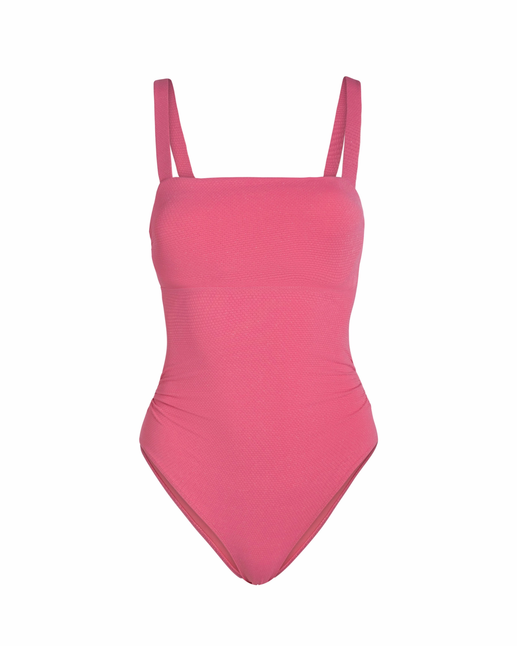 Jori One Piece In Hibiscus Metallic fashionable beach swimwear, modern womens bikinis