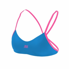 Jowe Women's Bikini Top - Aquarius / Chewing Gum swim training suits women, performance one piece swimsuits