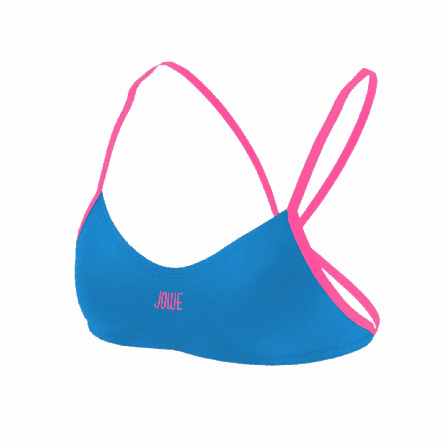 Jowe Women's Bikini Top - Aquarius / Chewing Gum swim training suits women, performance one piece swimsuits