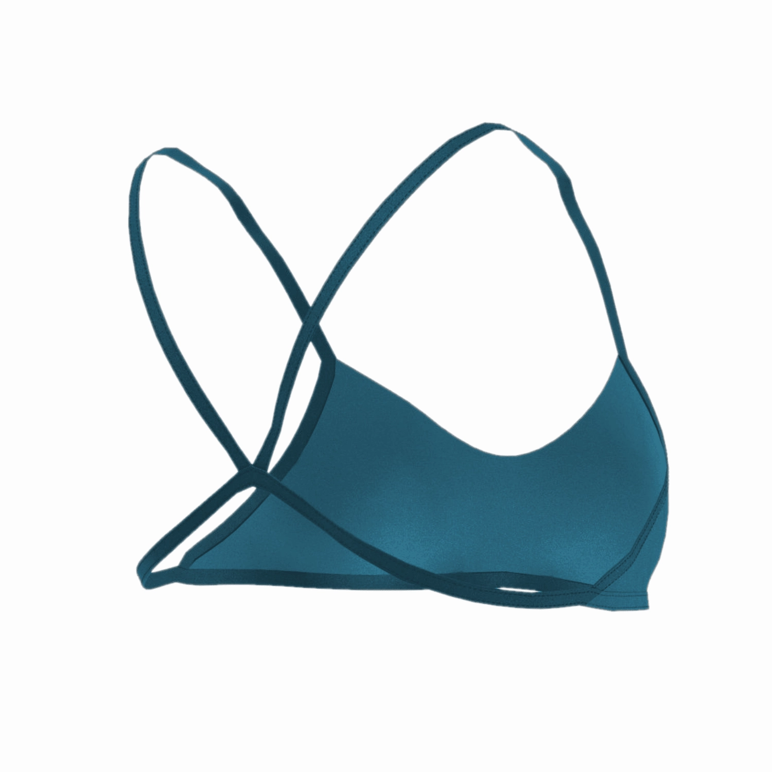 Jowe Women's Bikini Top - Super Hero / Salsedine