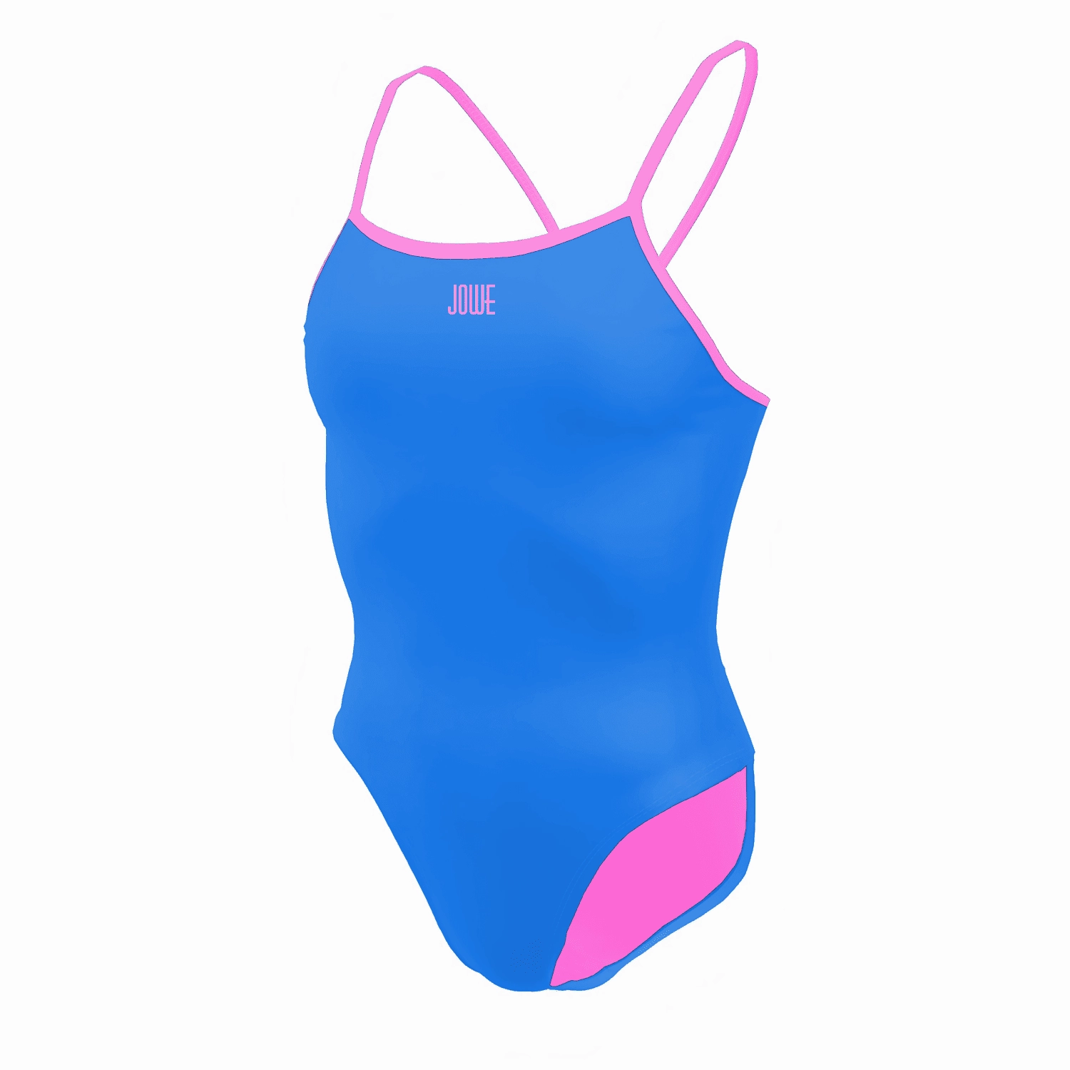 Jowe Women's Tie-Back Swimsuit - Aquarius / Vibration swim training suits women, performance one piece swimsuits