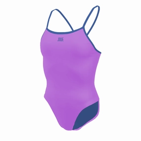Jowe Women's Tie-Back Swimsuit - Paddle / Super Hero swim training suits women, performance one piece swimsuits