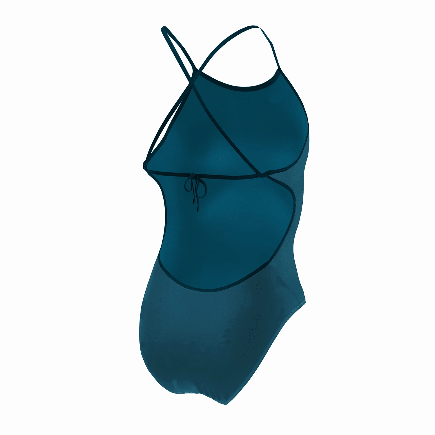 Jowe Women's Tie-Back Swimsuit - Super Hero / Salsedine