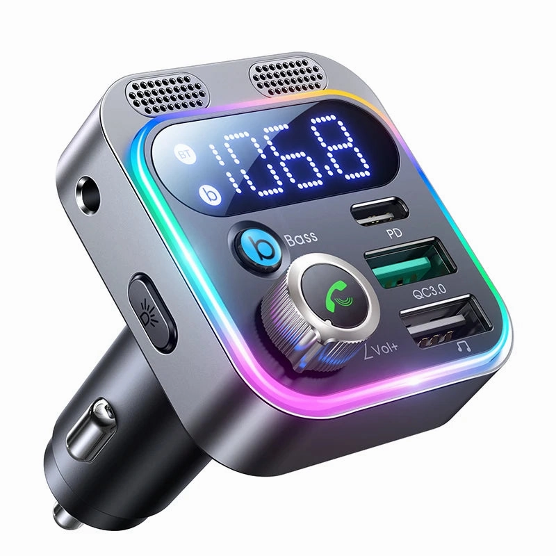 Shop Smart Deals Dont Miss This Offer Joyroom Car 48W Charger Bluetooth Adapter With 5.3 Fm Transmitter