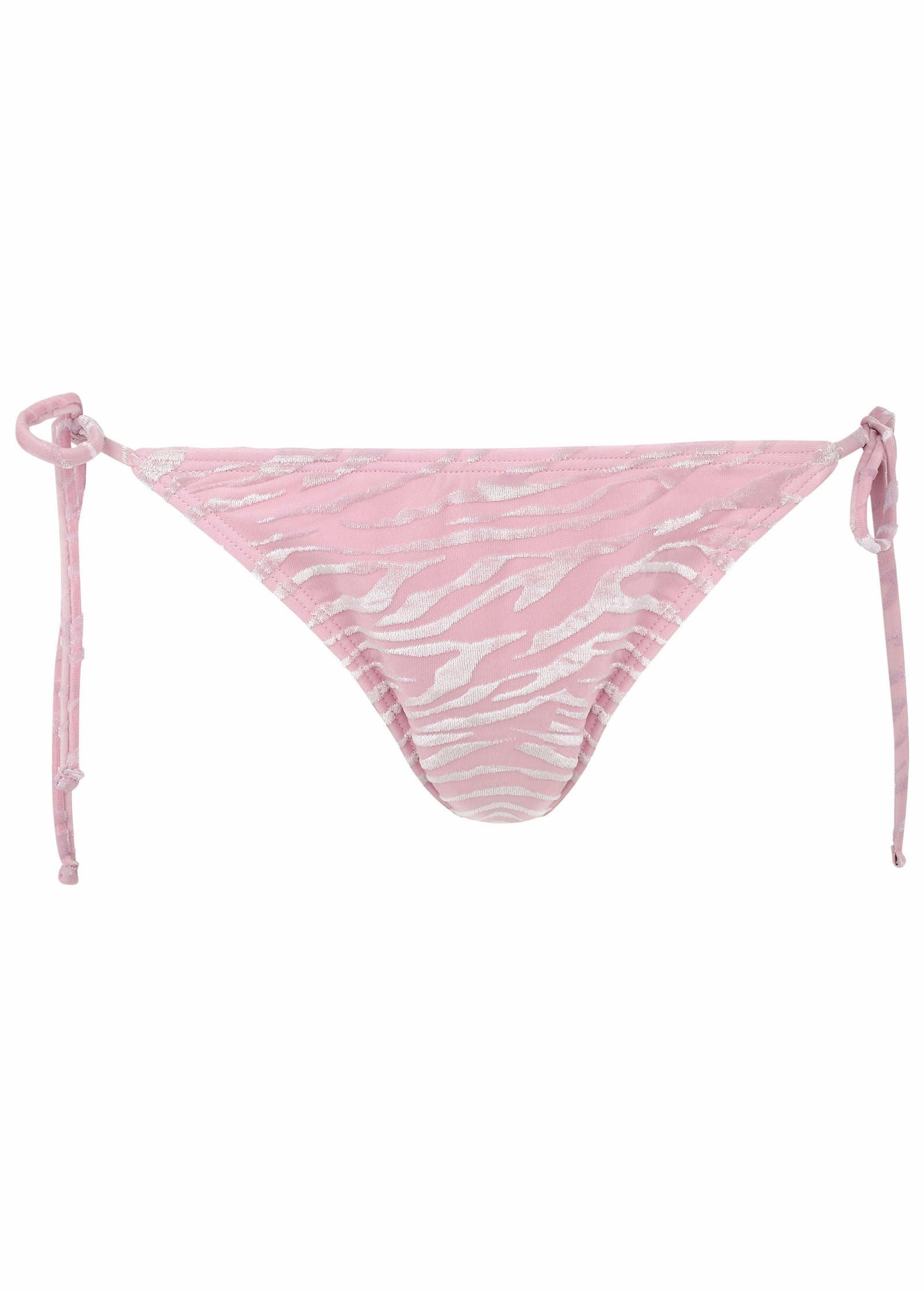 Jungle Velvet Miami Tie Side Moderate Bottom - Bleached Mauve