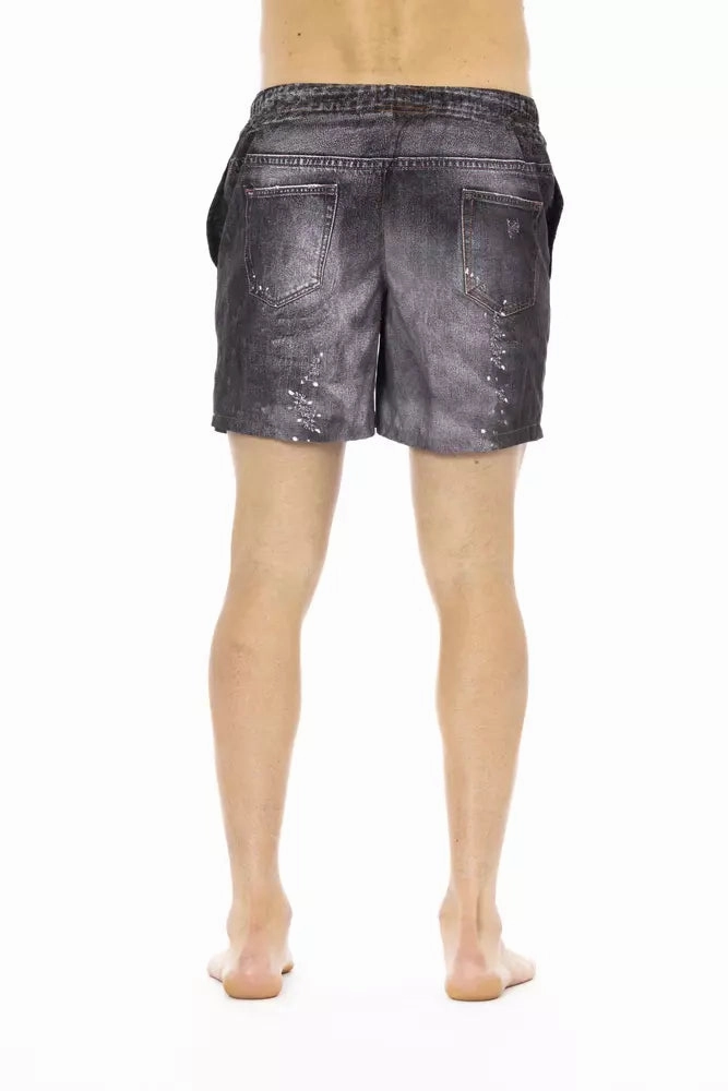 Just Cavalli Polyester Men Swimwear Men's Shorts