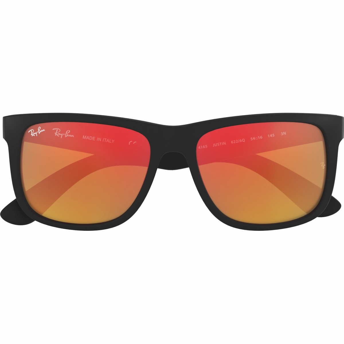 Limited Time Offer Justin M - Rubber Black/Orange Mirror