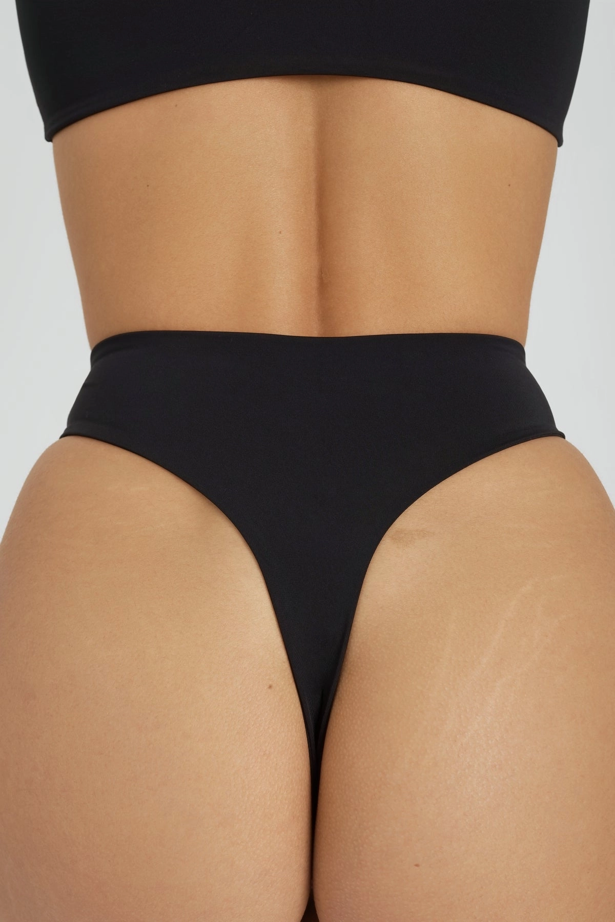 Kai High Waist Bottom - Black