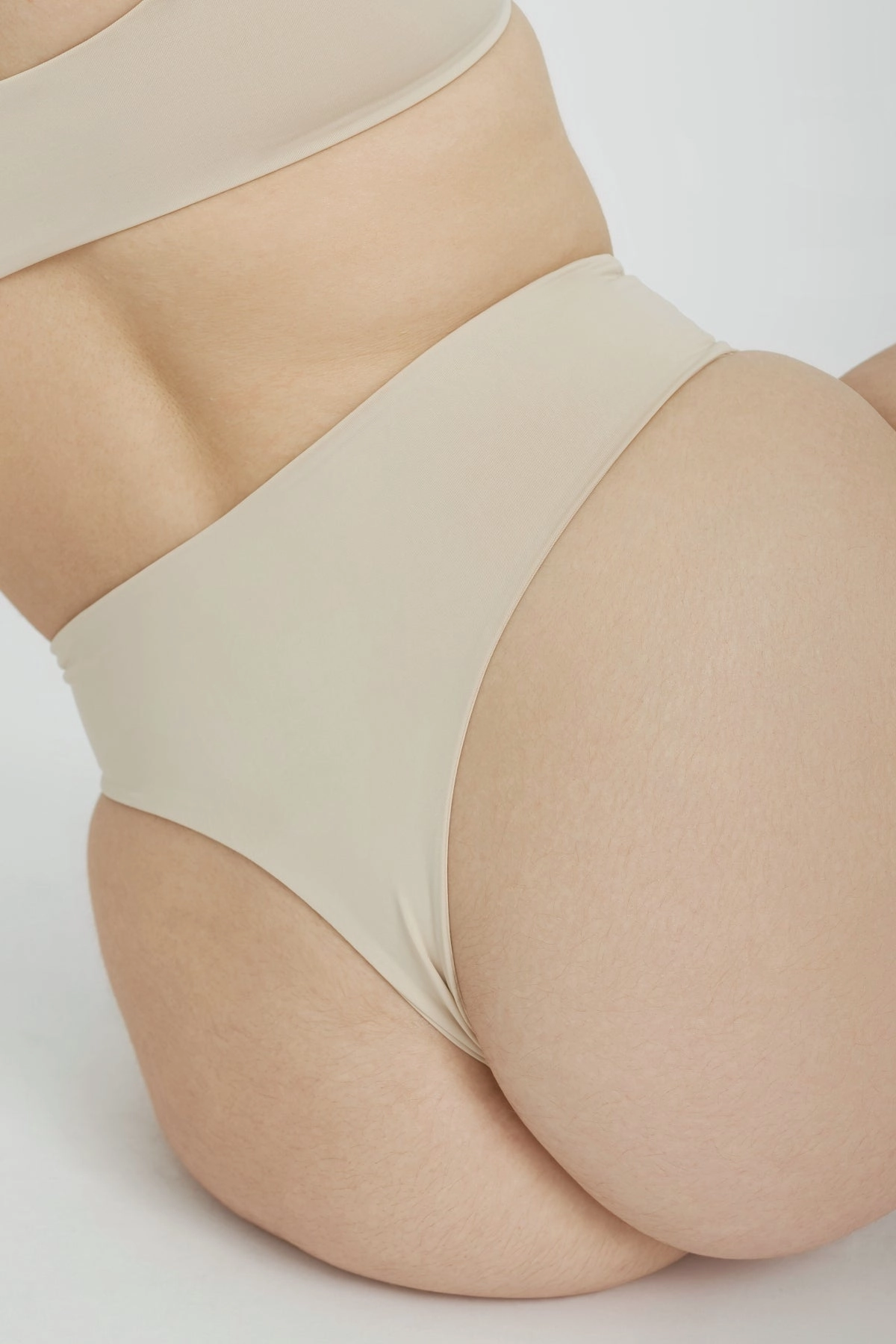 Kai High Waist Bottom - Coconut soft fabric swimwear women, resort swimwear for ladies