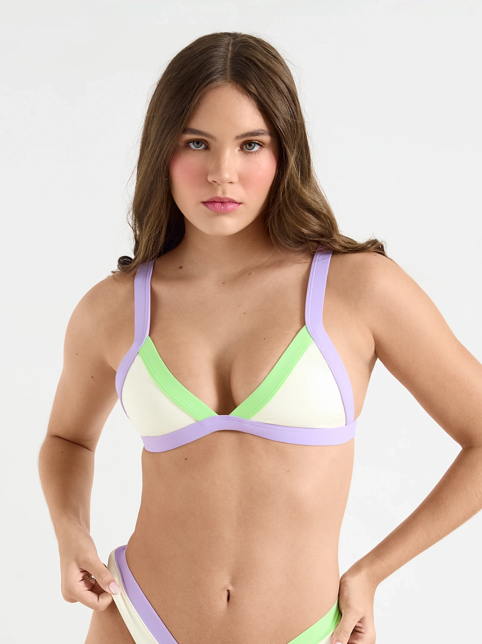 kameron top marshall padded swim tops, sporty swimwear tops