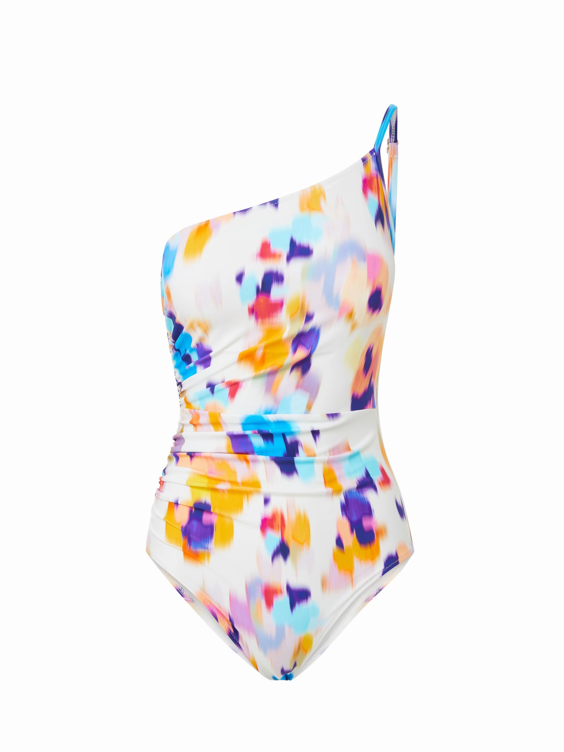 Kara One Piece Floral Ikat high waist swimwear women, swimsuit for women beachwear
