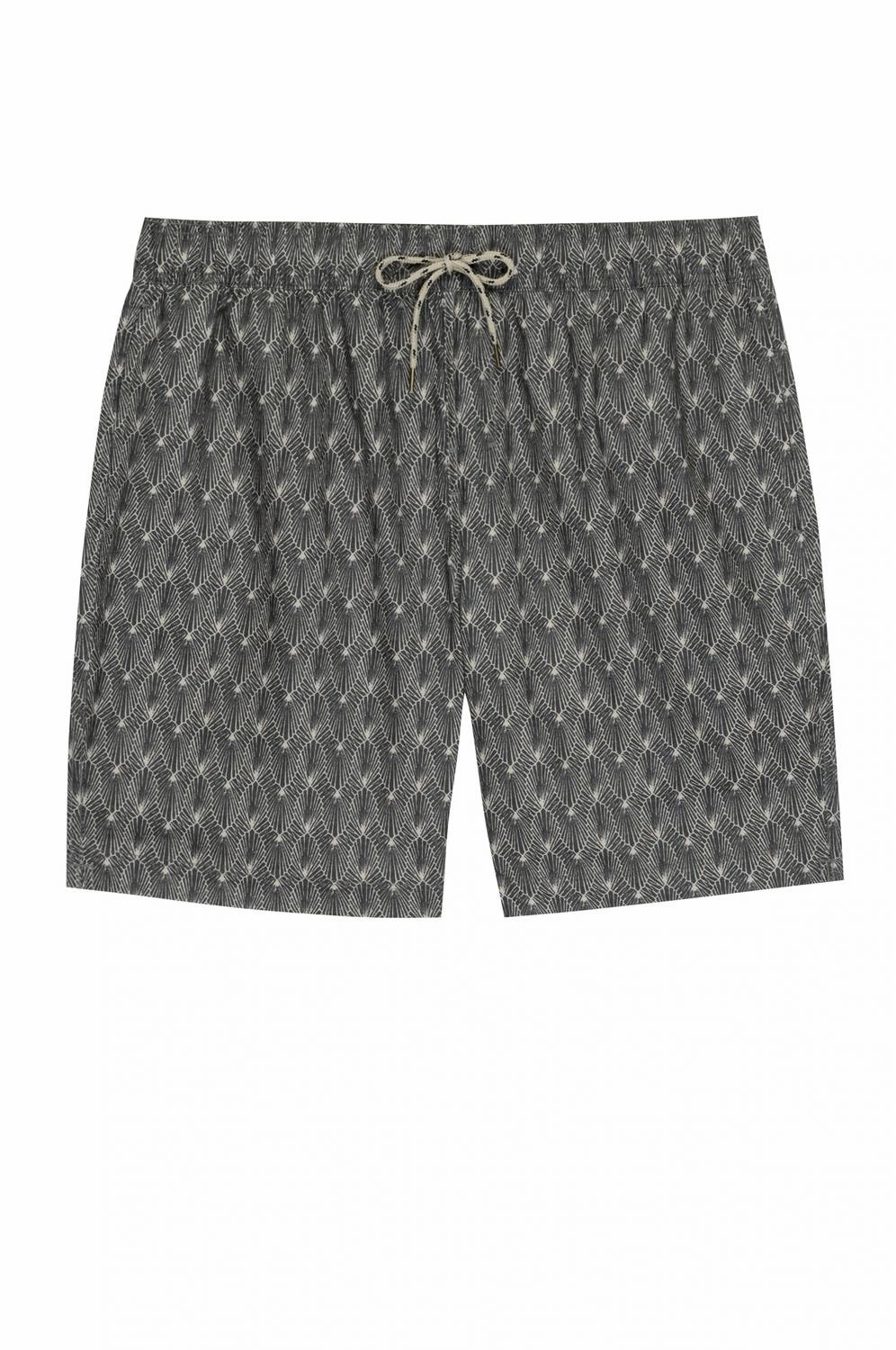 Kian Swim Short In Tin Stamp