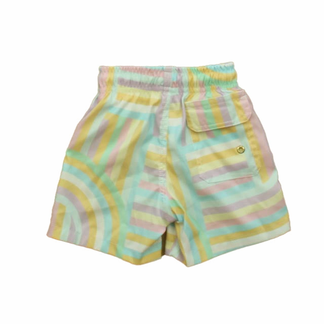 Kiddy Flowers Boys Striped Trunks