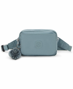 Kipling Abanu Multi Convertible Crossbody Bag - Relaxed Grey Travel Gear Case