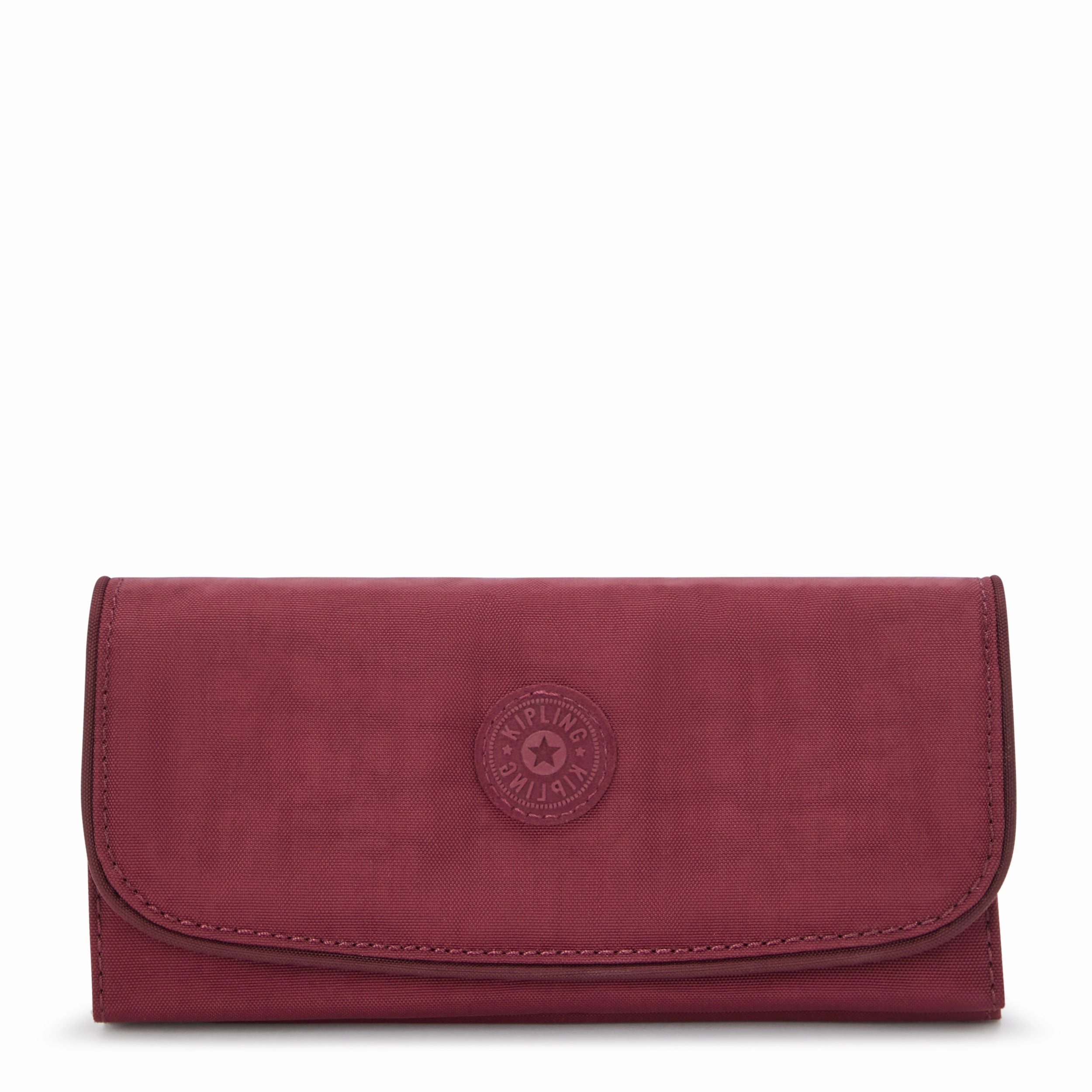 Travel Security Case Travel Anti-Theft Belt Kipling Money Land Snap Wallet - Lounge Wine