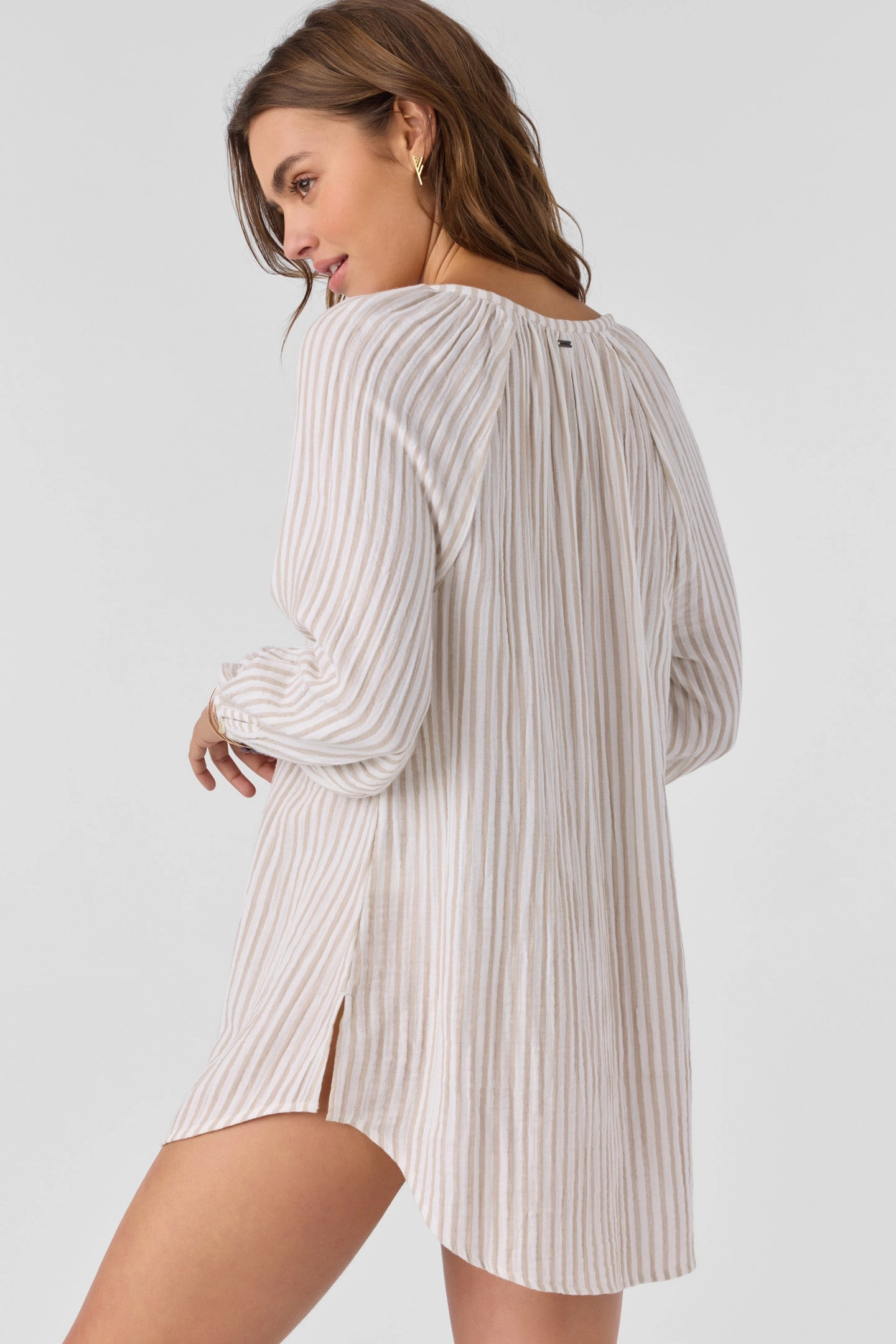 KRYSTEN TUNIC STRIPE DRESS