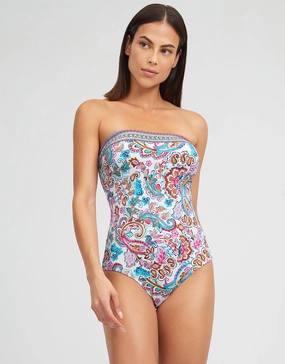 Laia Bandeau Swimsuit cup sized swimwear women, supportive swimsuits for large bust