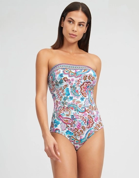 Laia Bandeau Swimsuit bandeau swimsuits for women, strapless swimwear tops