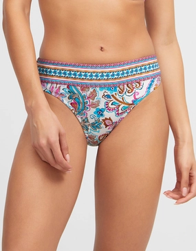 Laia Bikini Pant adjustable swim bottoms women, flattering bikini bottoms