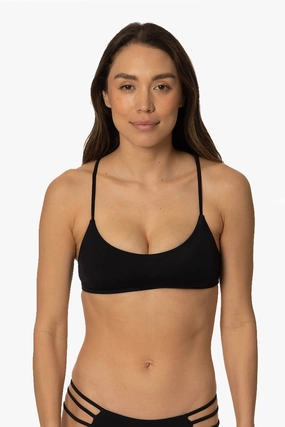 Lanikea Bikini Top - Black inclusive swimwear styles, all season swimwear options