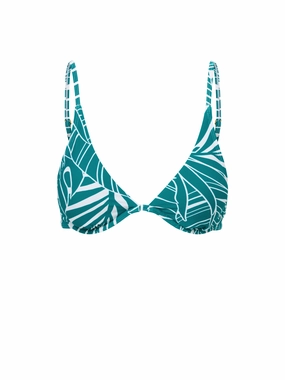 Leah Top In Isle of Palms fashionable beach swimwear, modern womens bikinis