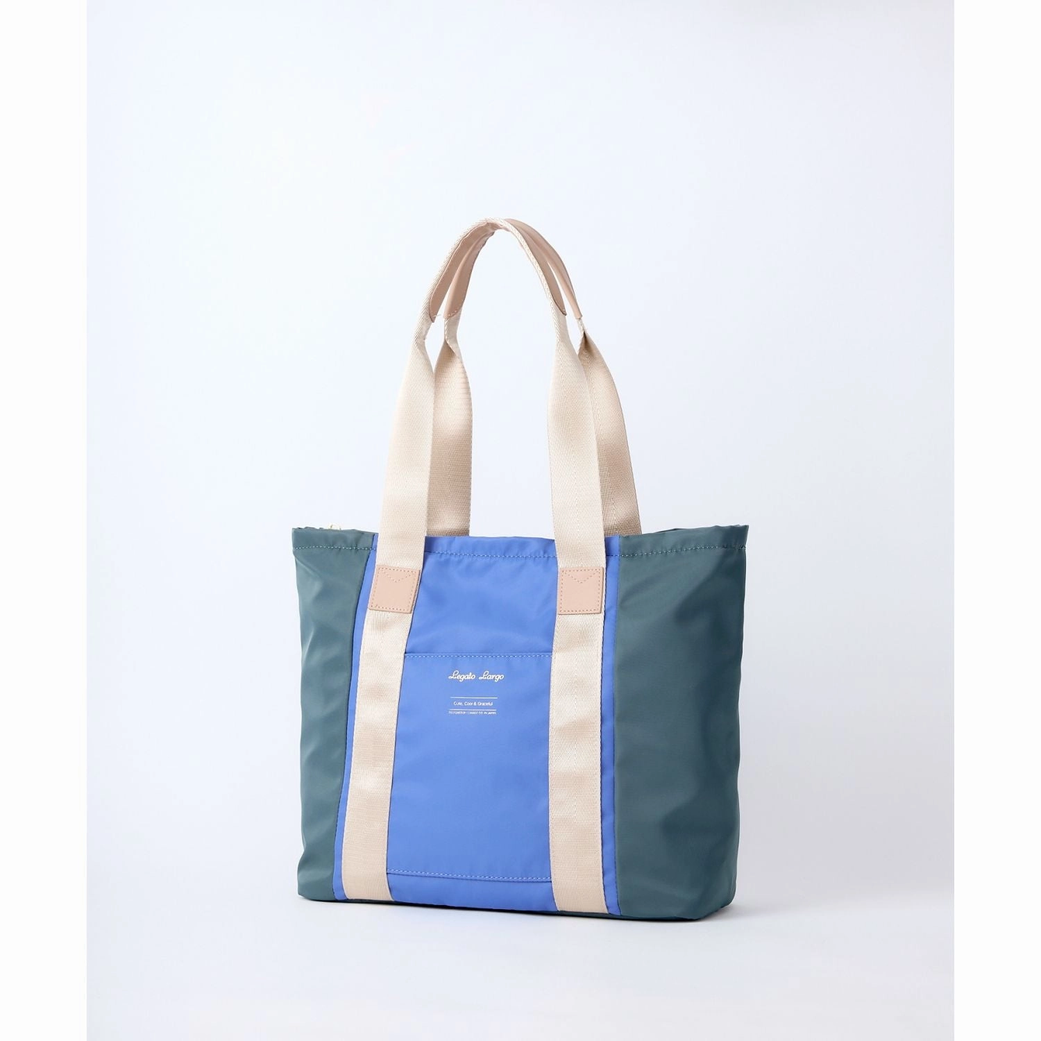 Legato Largo Color Combo A4 Tote Bag Crossbody Travel Bag Collapsible Travel Bag