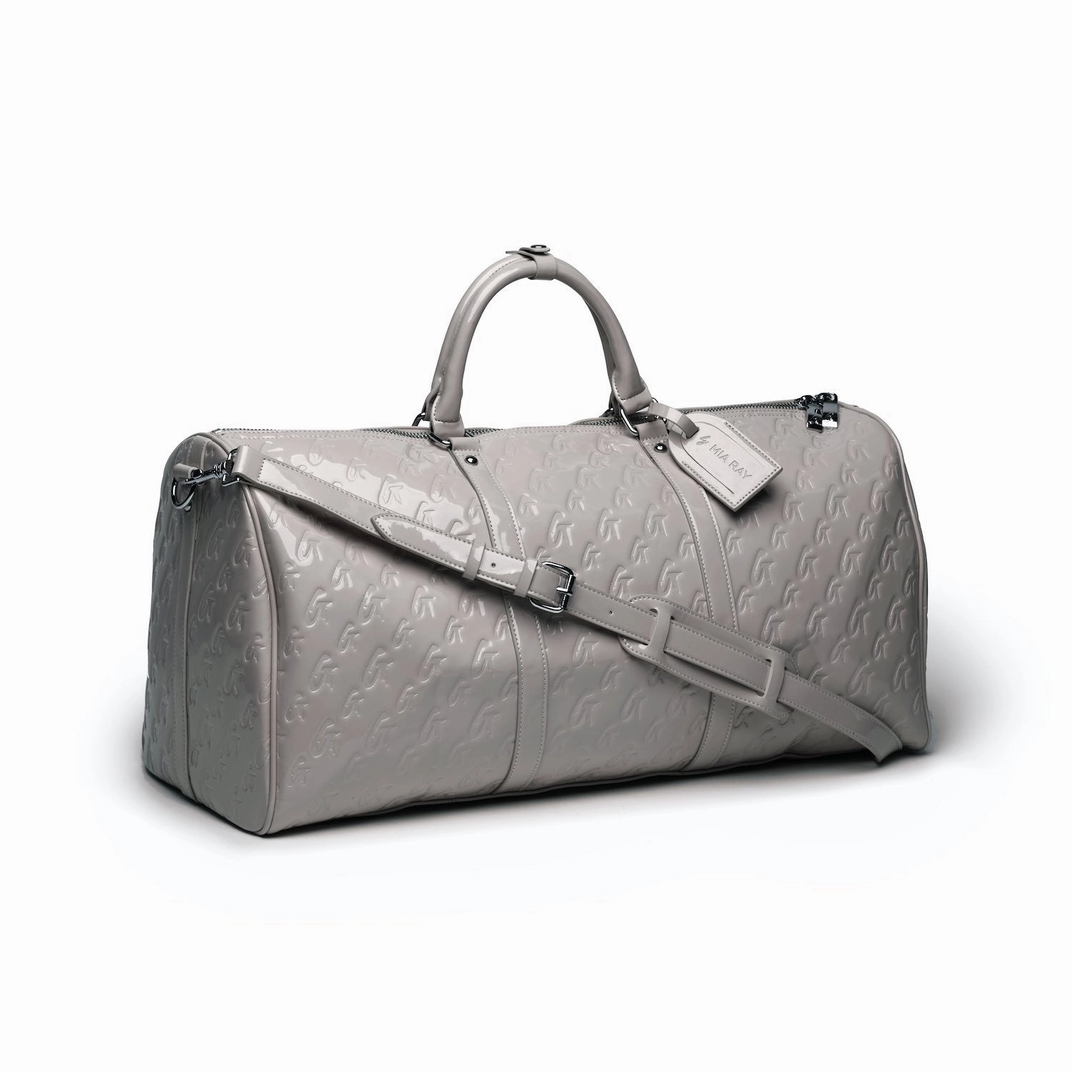 Travel Travel Tote Monogram Duffle Bag - Mirror Gray