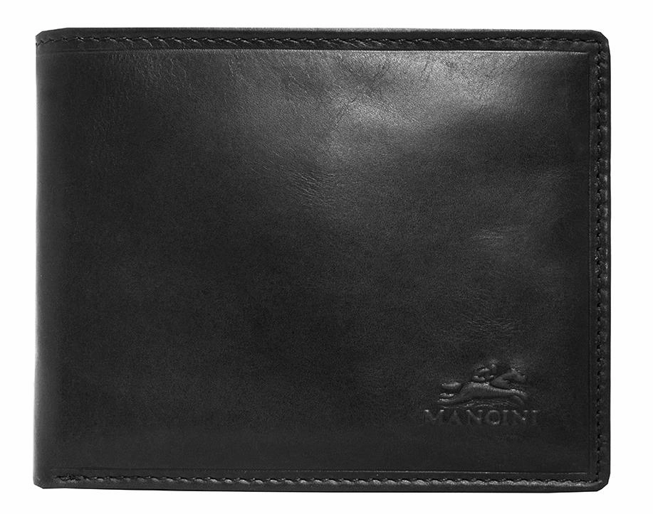 Mancini Boulder Men'S Rfid Secure Billfold With Removable Passcase Security Card Holder