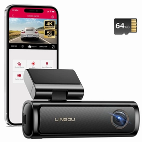 Lingdu Am100 1Ch Dash Cam 4K With Adas Voice Control 24H Parking Mode Biggest Savings Now