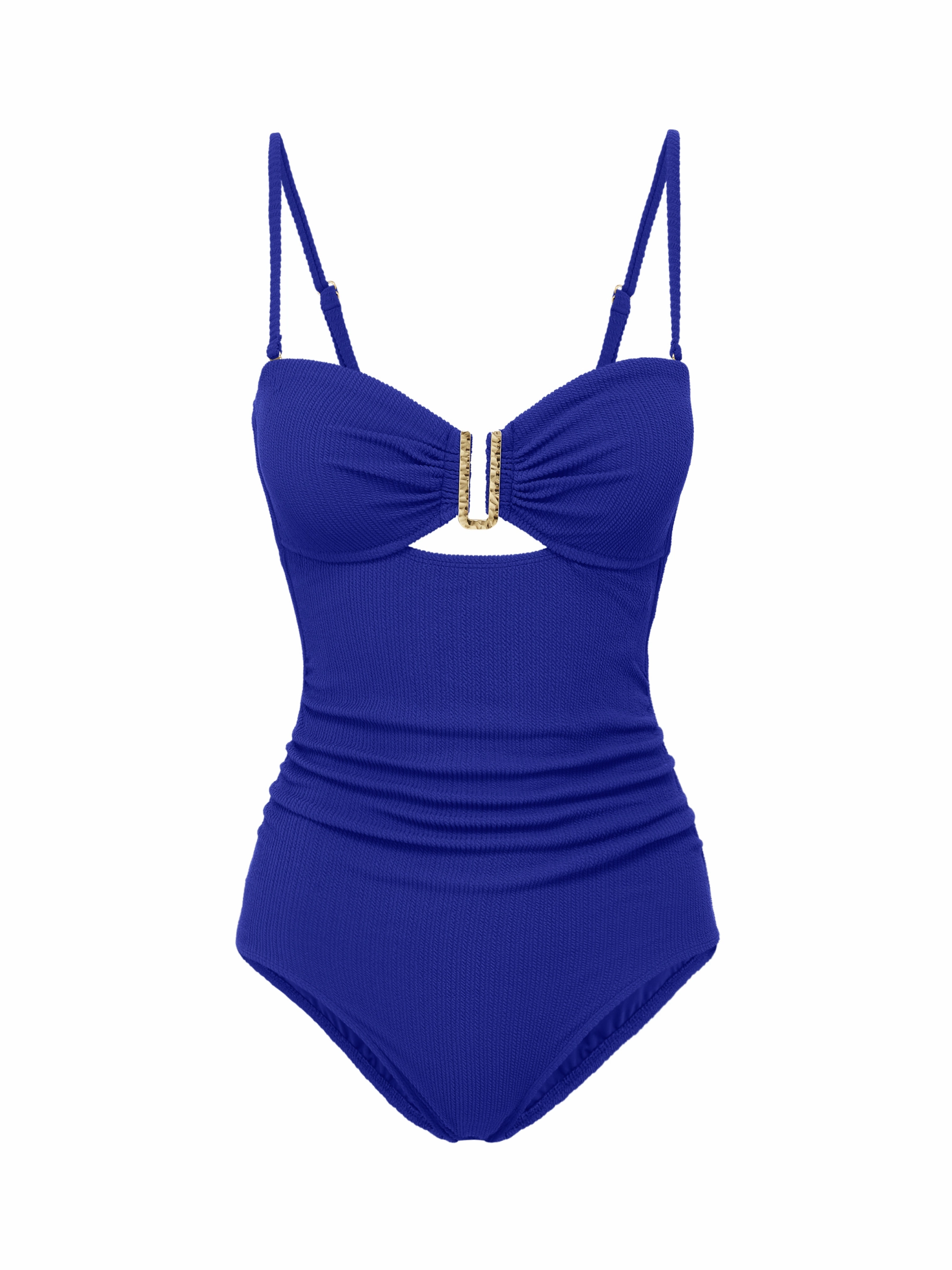 Lisa One Piece Iris Texture high waist swimwear women, swimsuit for women beachwear