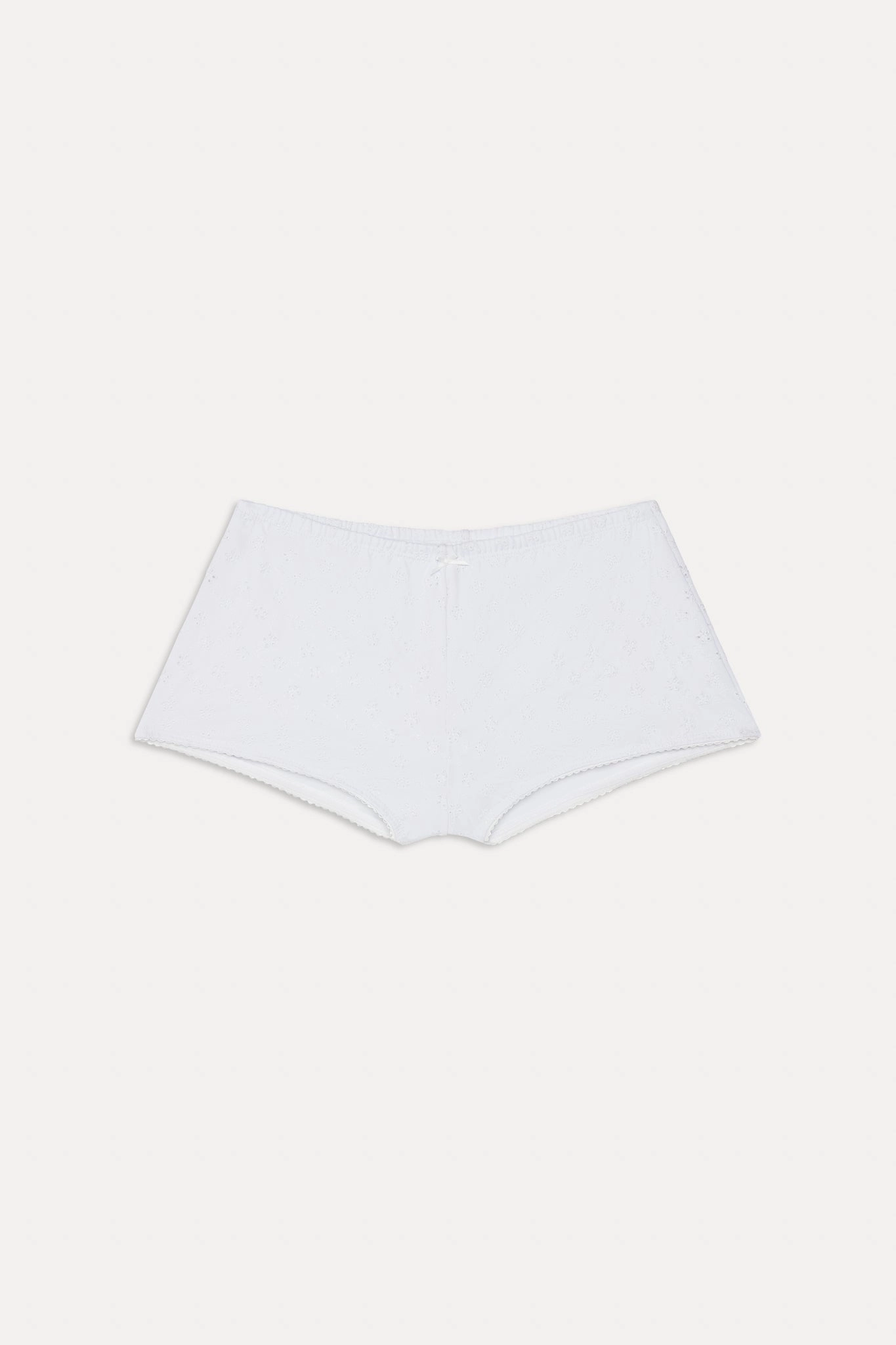 Logan Eyelet Swim Shorts - Spring Cloud