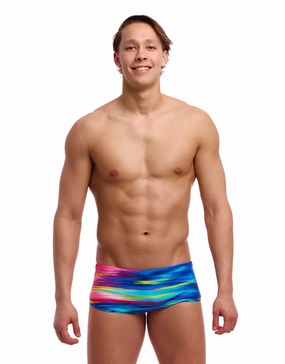 Lost Ocean Sidewinder Swim Trunks - Multi casual mens swimwear, affordable swimwear for men