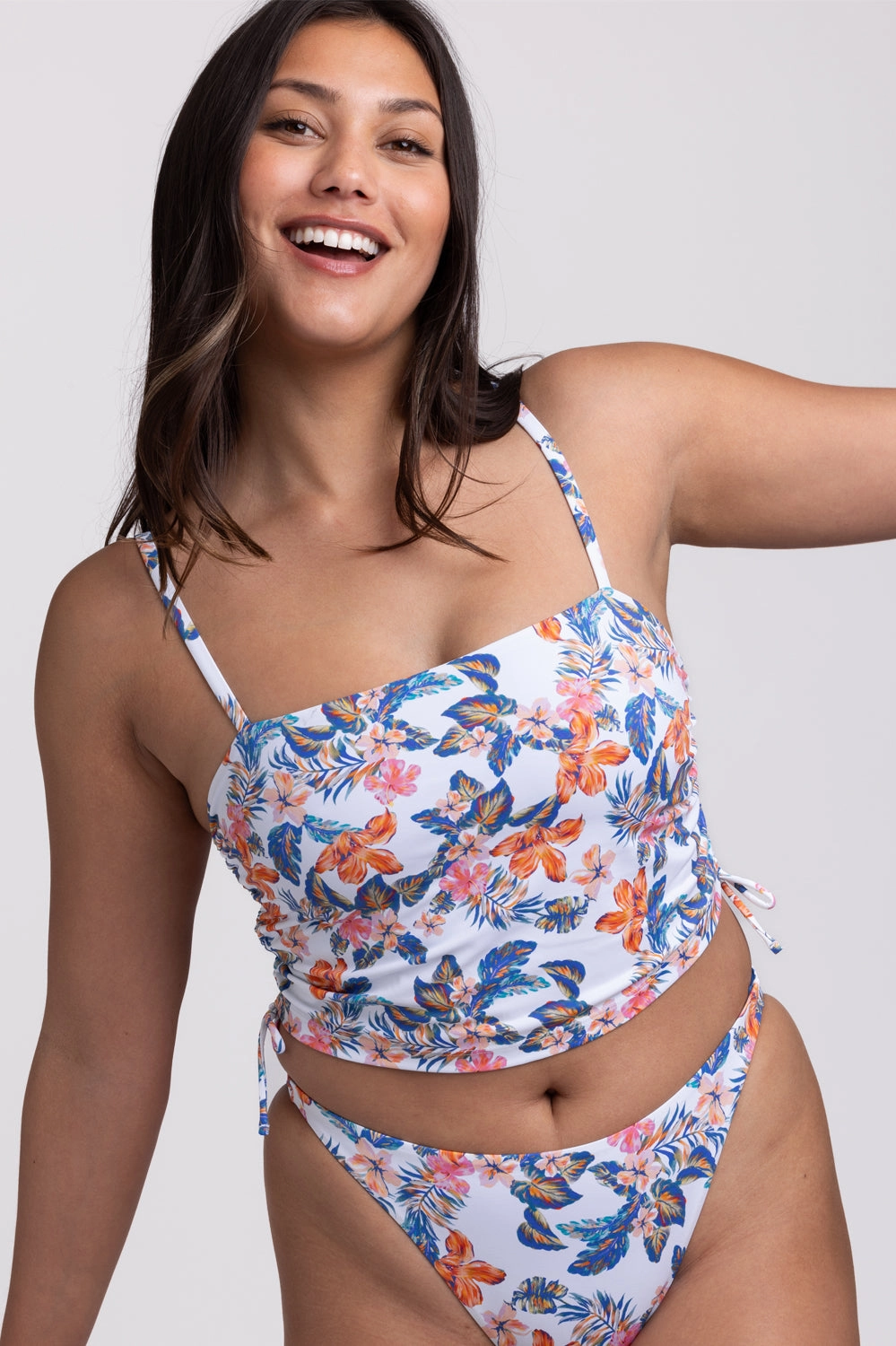 Maggie Bikini Top - Flora Tiki