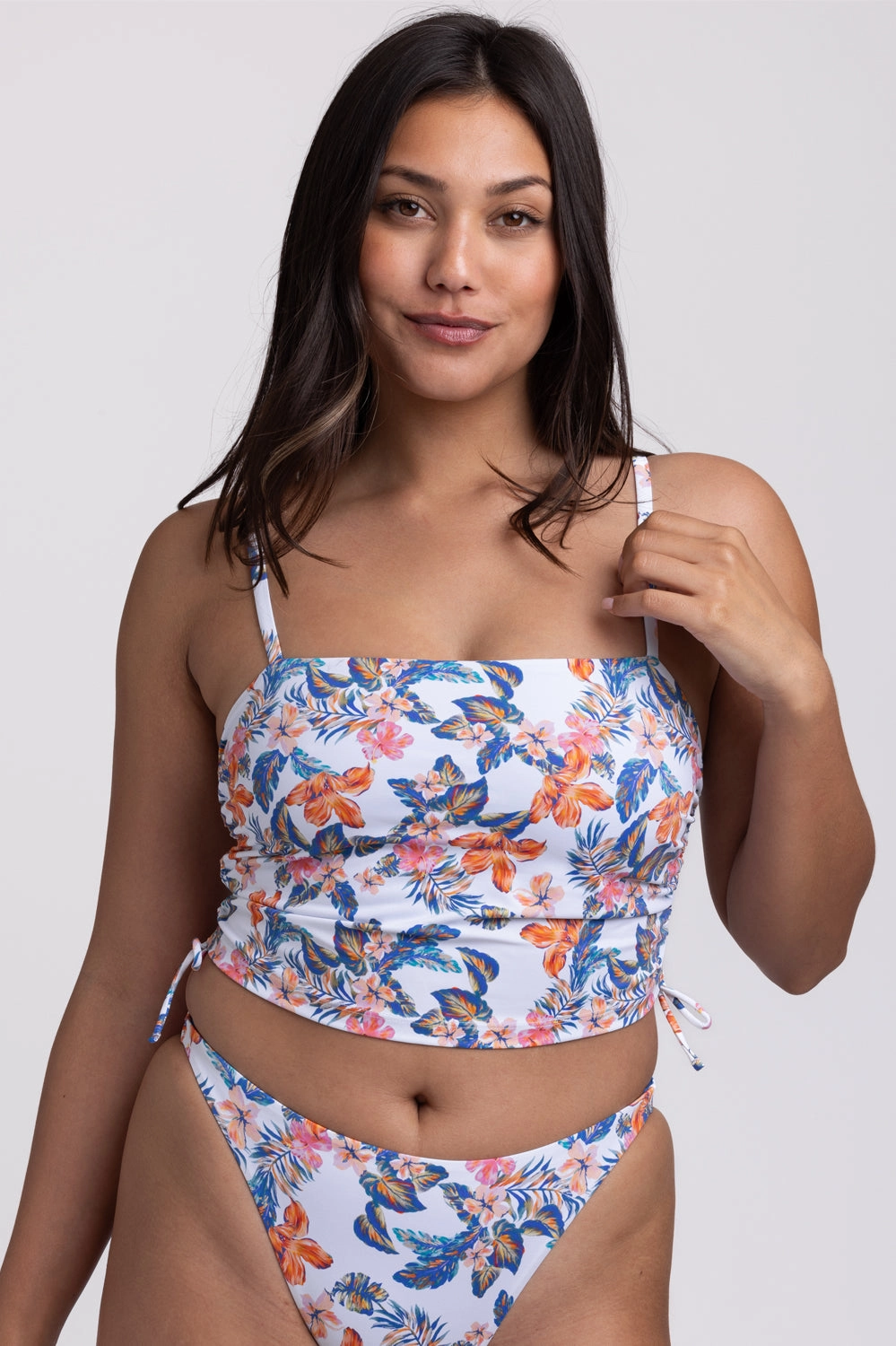 Maggie Bikini Top - Flora Tiki all types of swimwear, full coverage swimwear for all ages