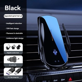 Magnetic Wireless Car Charger - 15W Fast Charging Flash Deal Today Hot Offer Inside