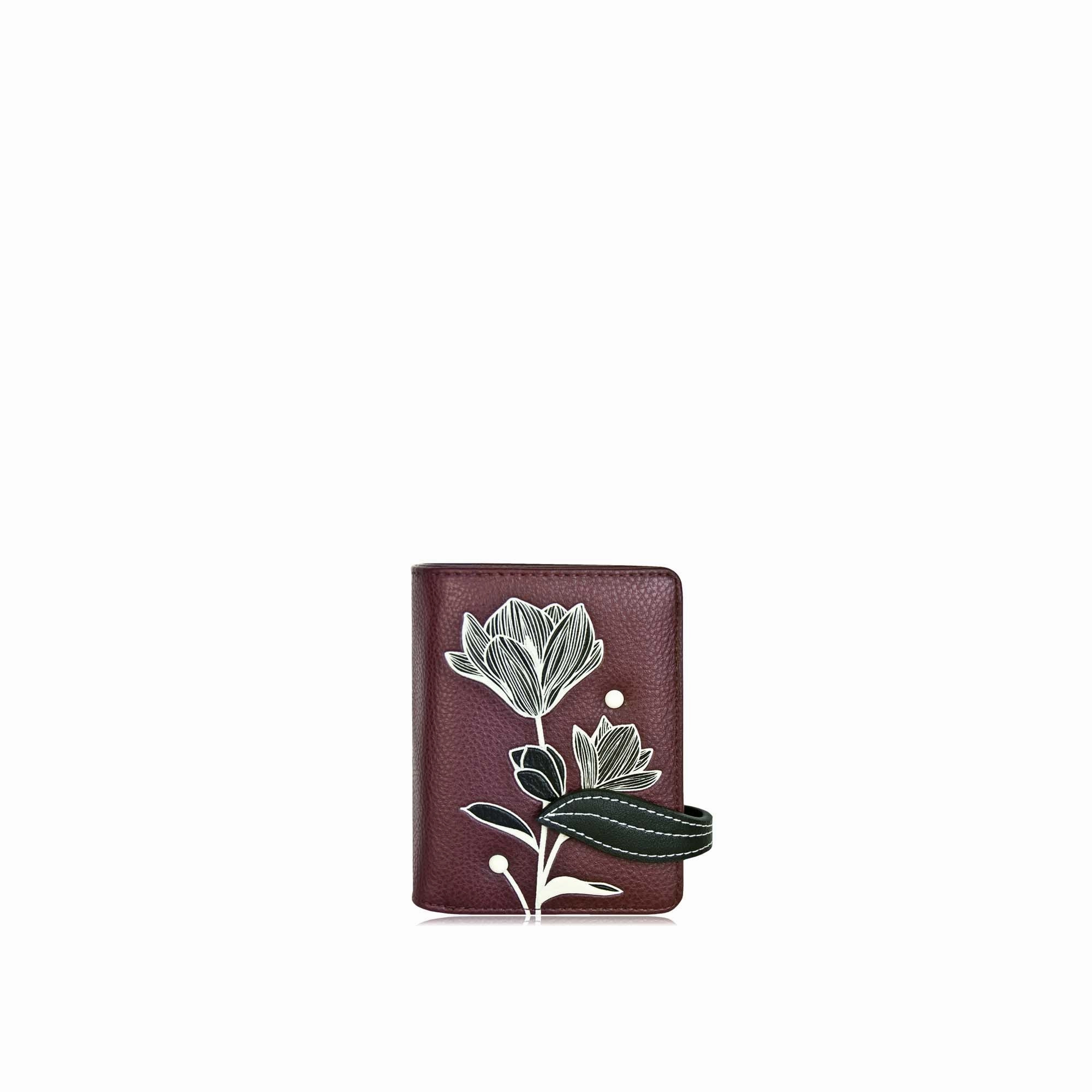 RFID Blocking Backpack Magnolia Small Wallet Rfid Espe