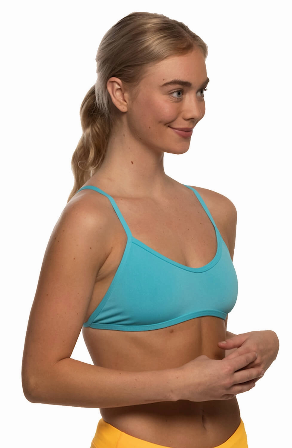 Malia Bikini Top - Hawaii Blue mix and match bikinis, stylish women's bikini options